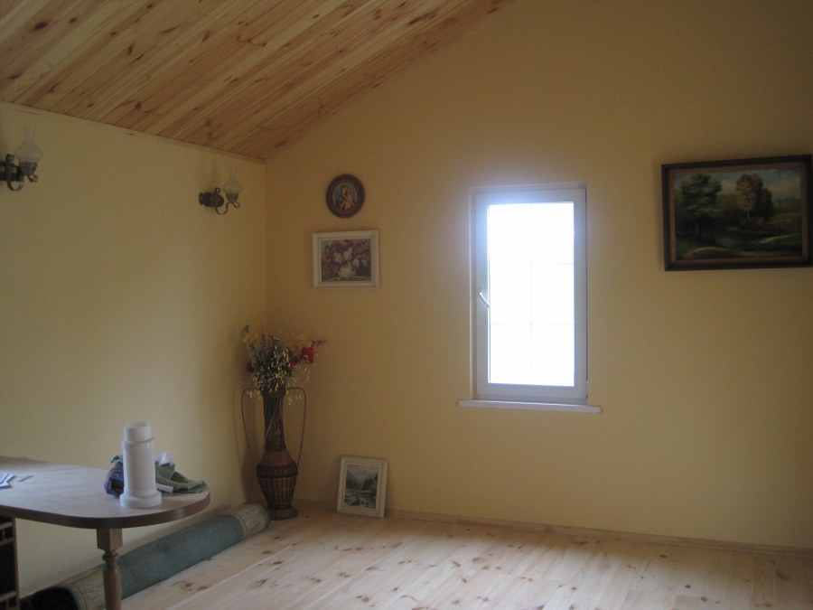 Дом из СИП панелей отделка внутри