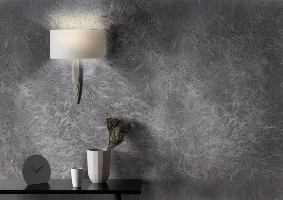 Венецианская штукатурка серая