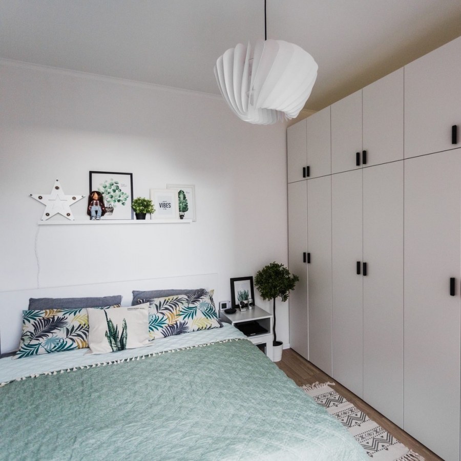 Шкаф ОПХУС икеа в интерьере