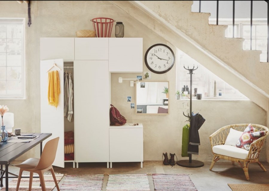 Икеа опус прихожая