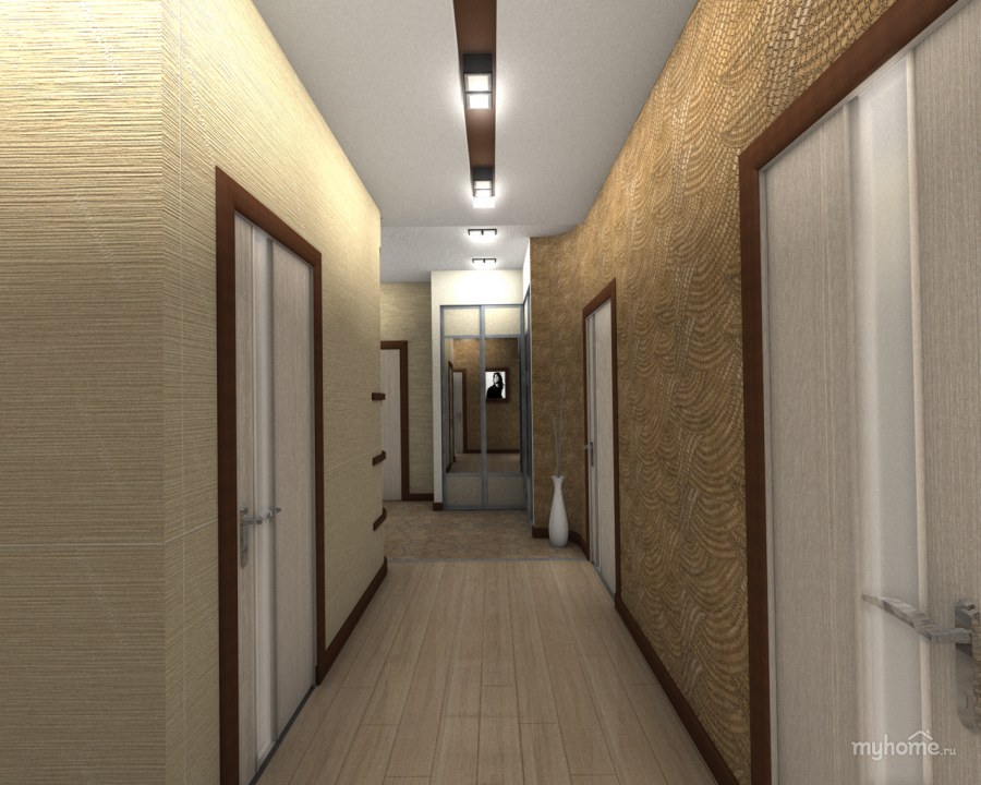 Обои для прихожей и коридора