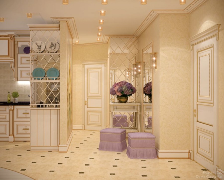 Прихожая гостиная