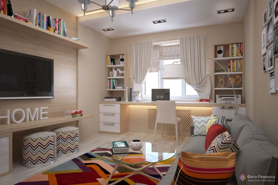 Комната студентки интерьер