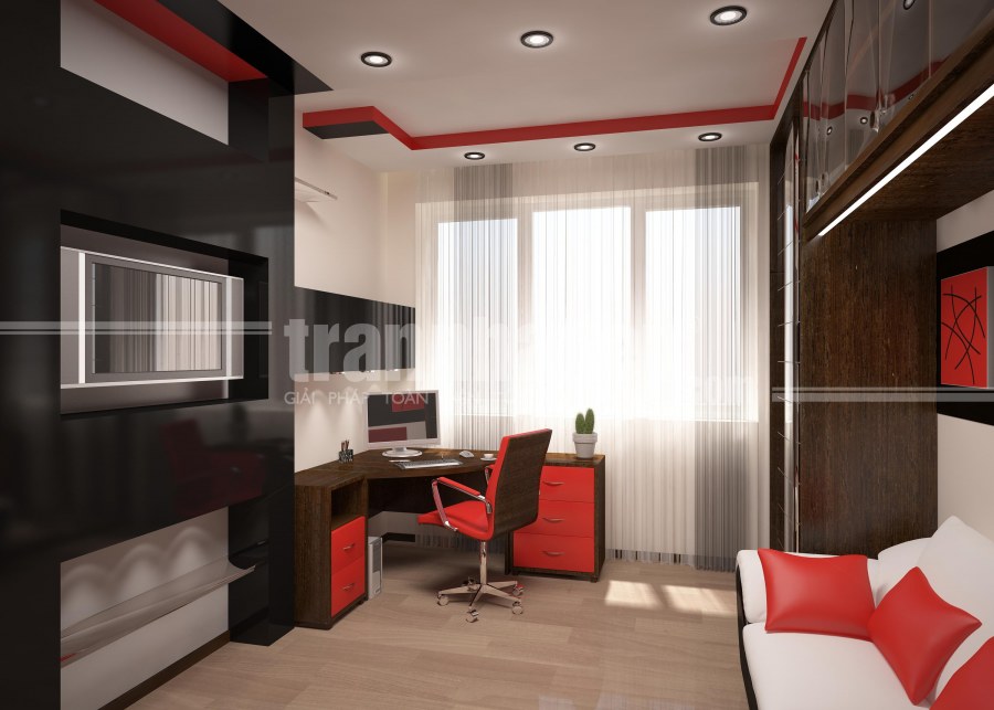 Комната для подростка мальчика и девочки