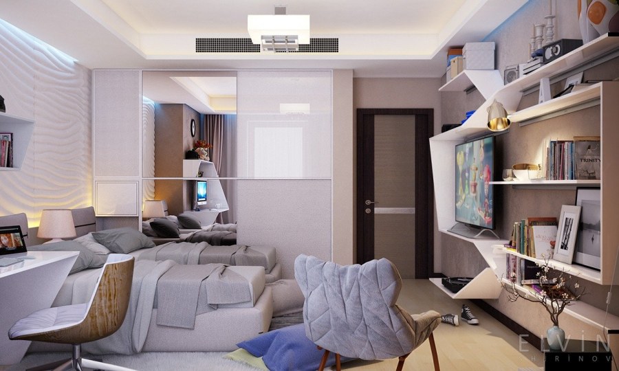 Большая комната для подростка