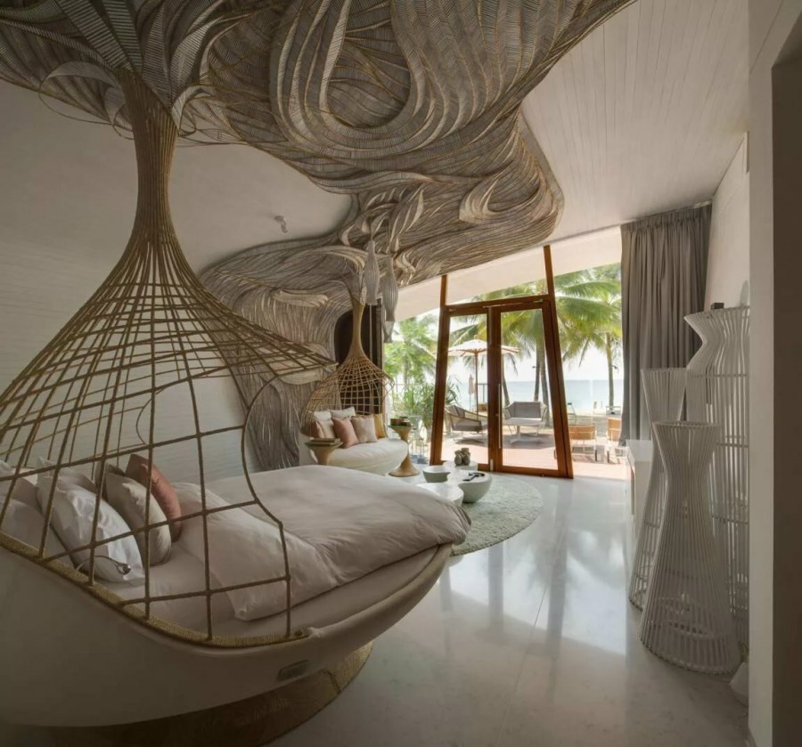 Необычный интерьер