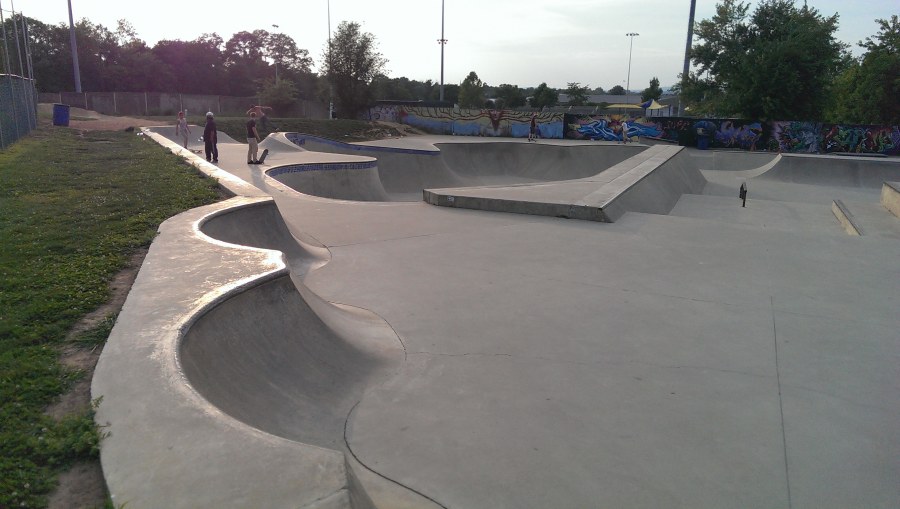 Скейт парк в Клину