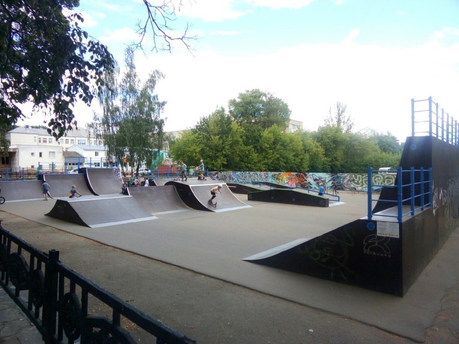 Скейт парк Патриот Казань