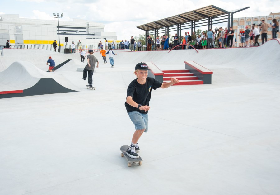 Когда построят скейт парк возле Сибири Красноярск