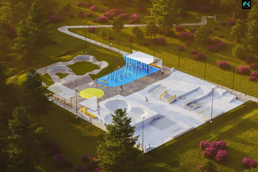 Парк Швейцария скейт парк