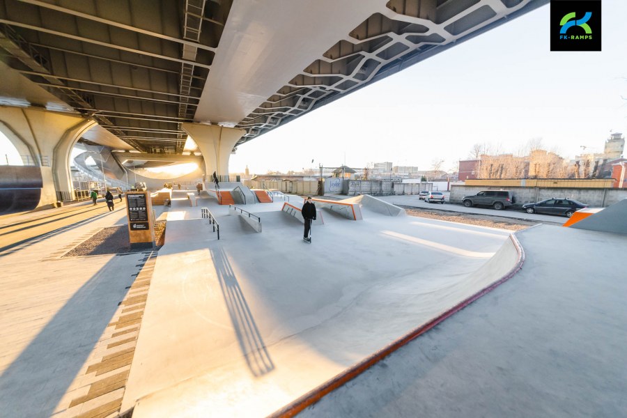 Скейт парк фанера