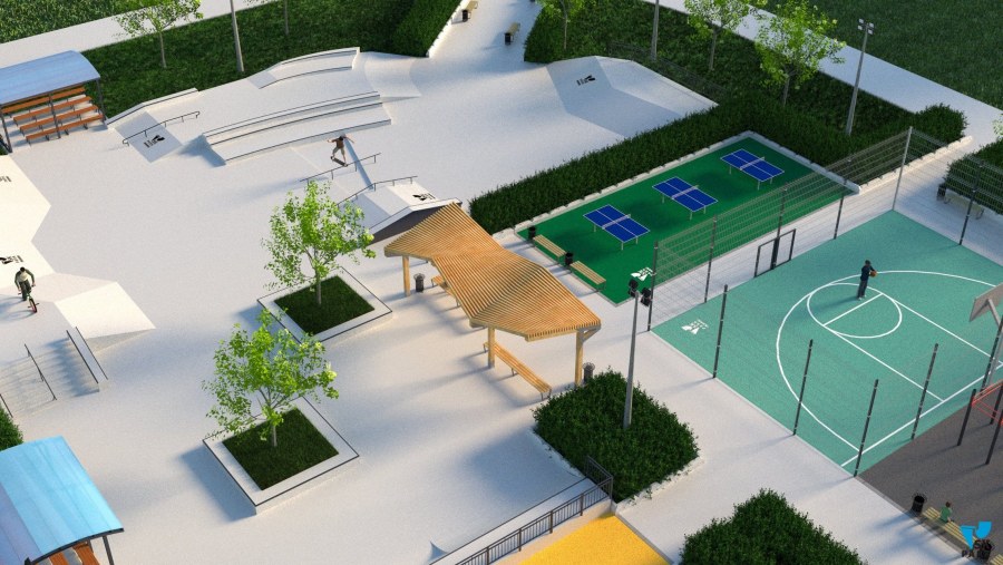 Спортэкс Красноярск скейтпарк