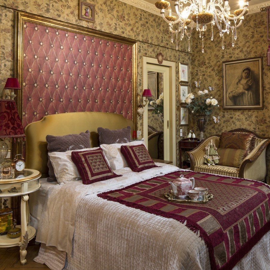 Спальня в английском стиле