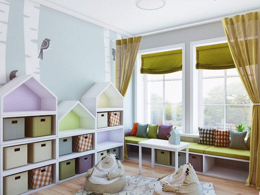 Детская игровая комната для девочки