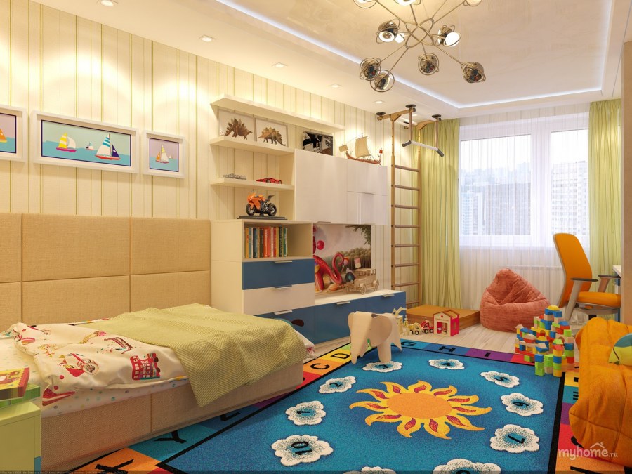 Детская комната в коттедже