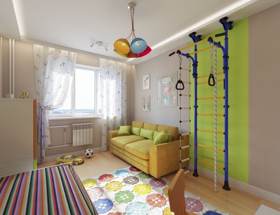 Обустройство детской спальни в квартире