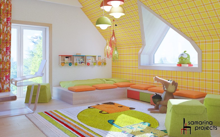 Модные тенденции для детских комнат