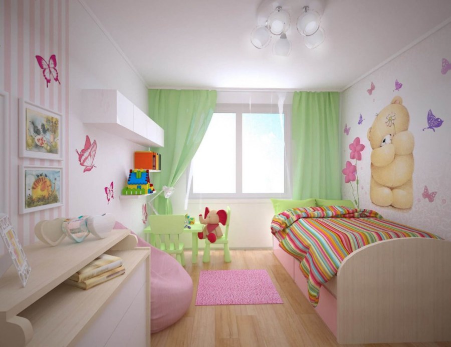 Визуализация детской комнаты