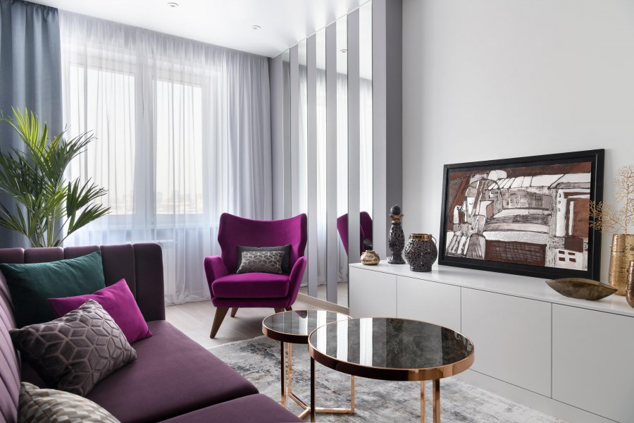 Кофейный цвет в интерьере