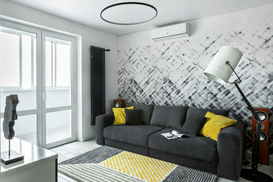 Интерьер в серых тонах