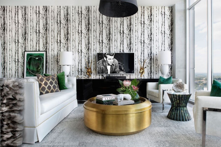 Серо коричневый интерьер