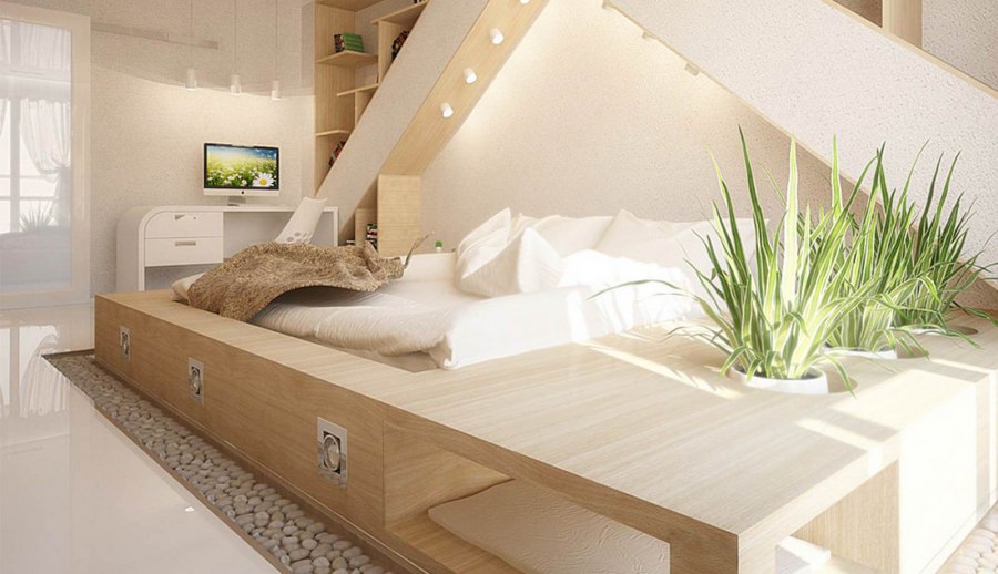 Прихожая в экологическом стиле