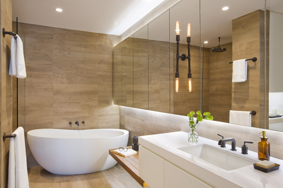 Стильный интерьер ванной