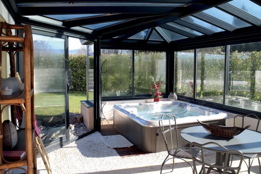 Джакузи на террасе