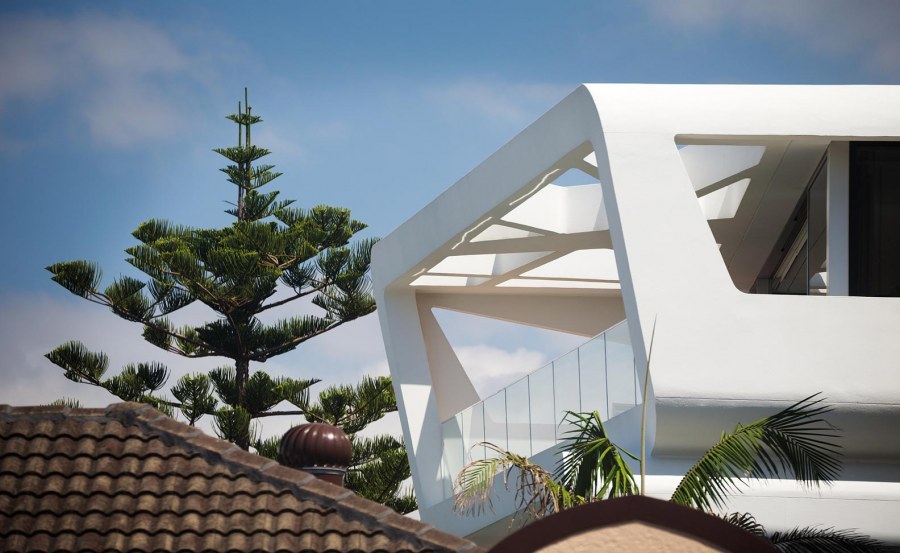 Футуристические крыши домов