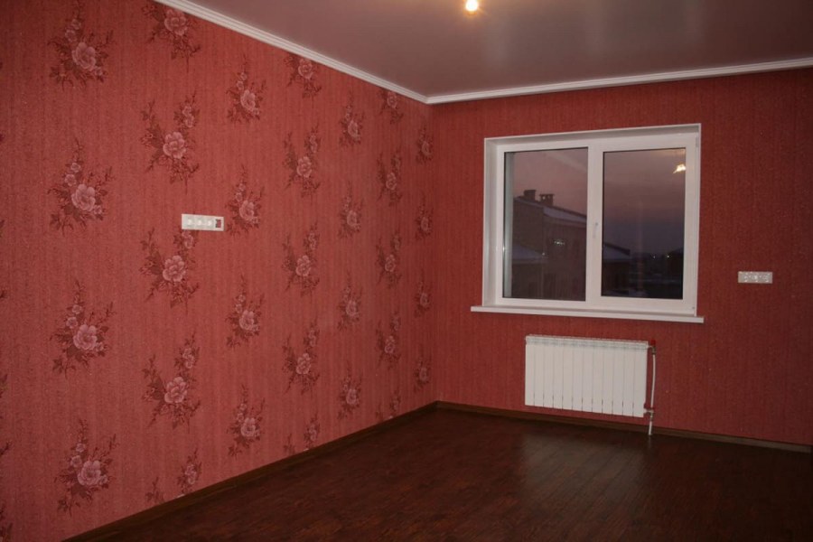 Отделка стен без мебели