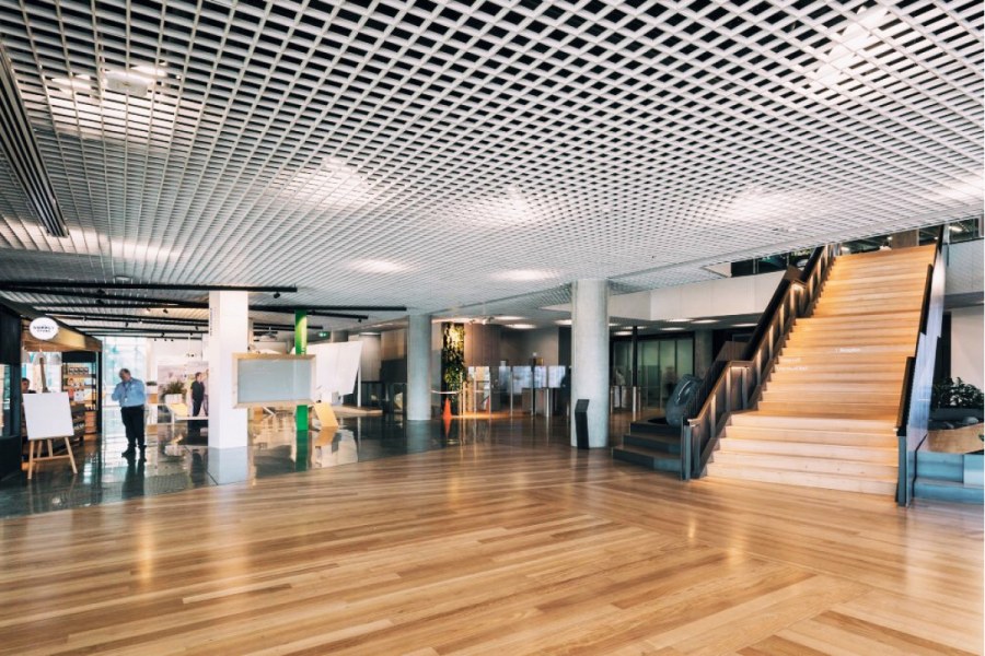 Потолок Грильято gl 15 100*100 белый