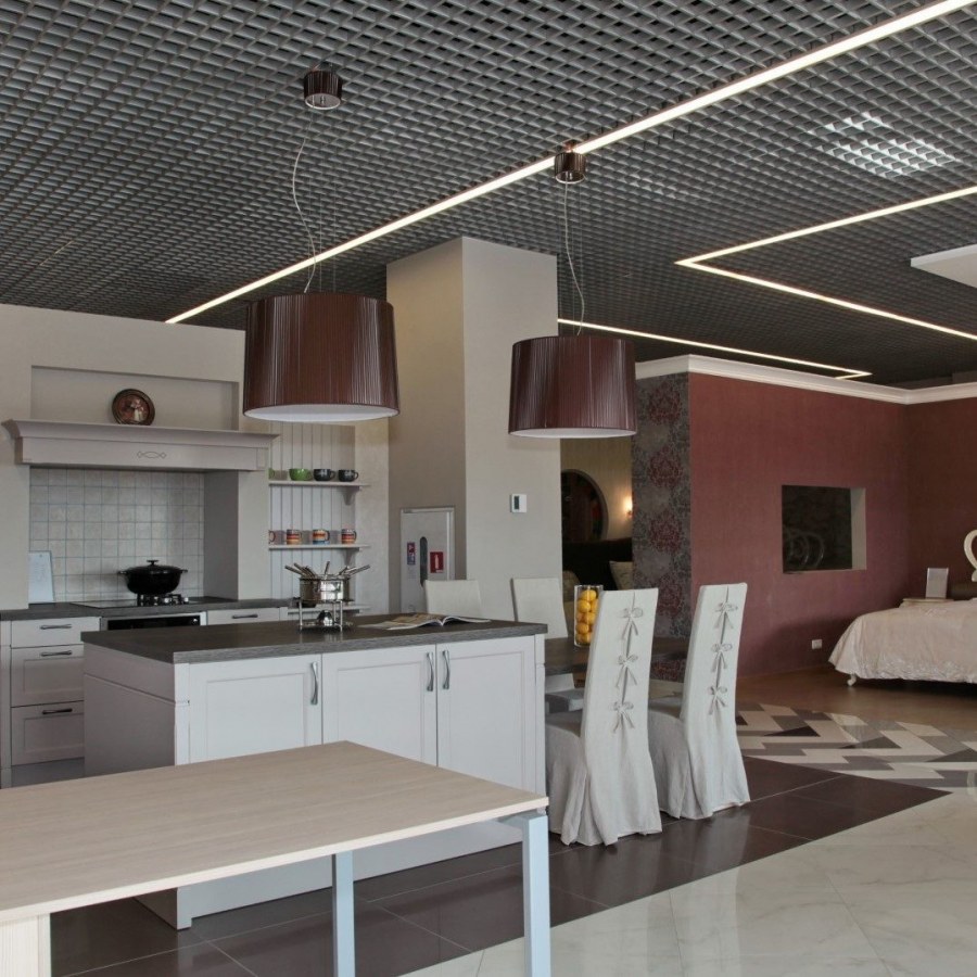 Ячеистые панели для потолка