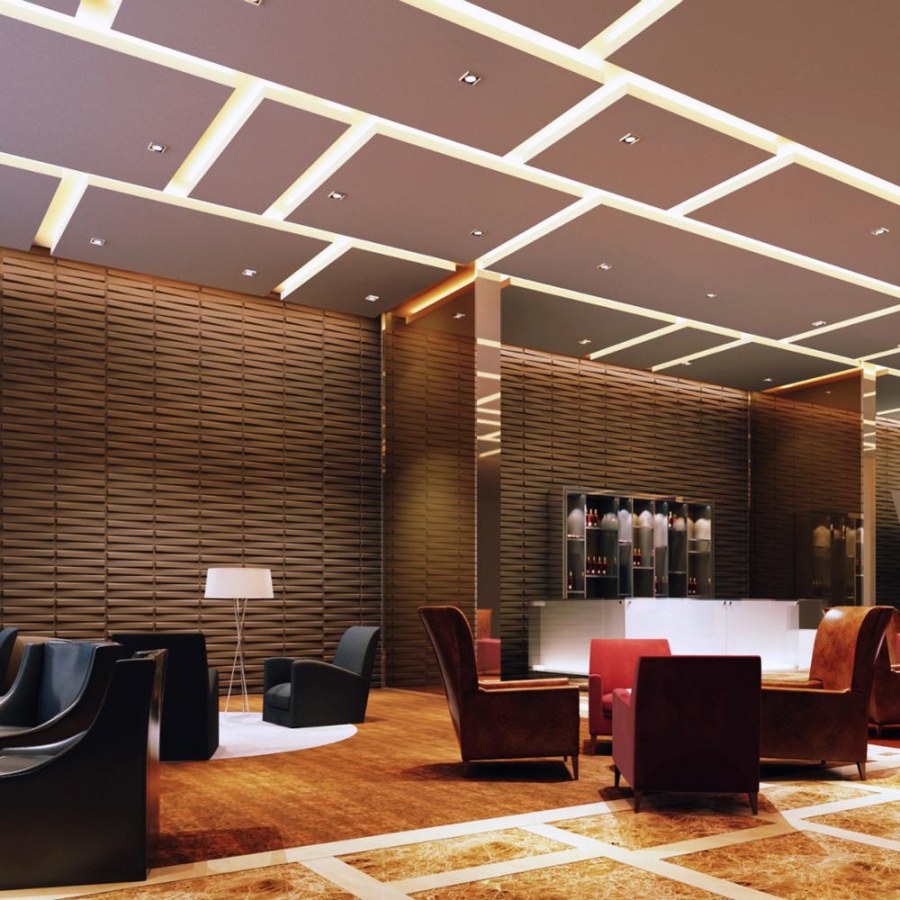 Потолок Грильято лофт офис