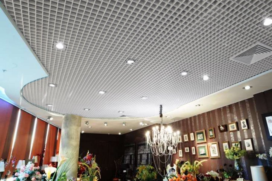 Потолок Грильято 75х75