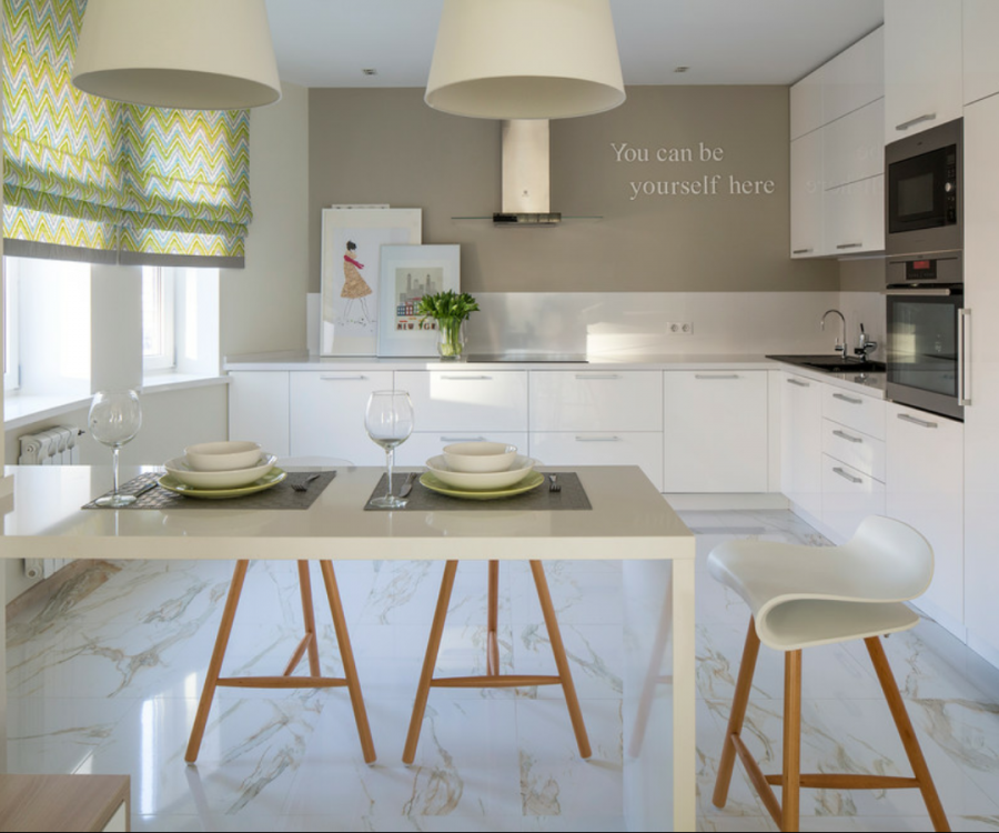 Модные тенденции в интерьере кухни