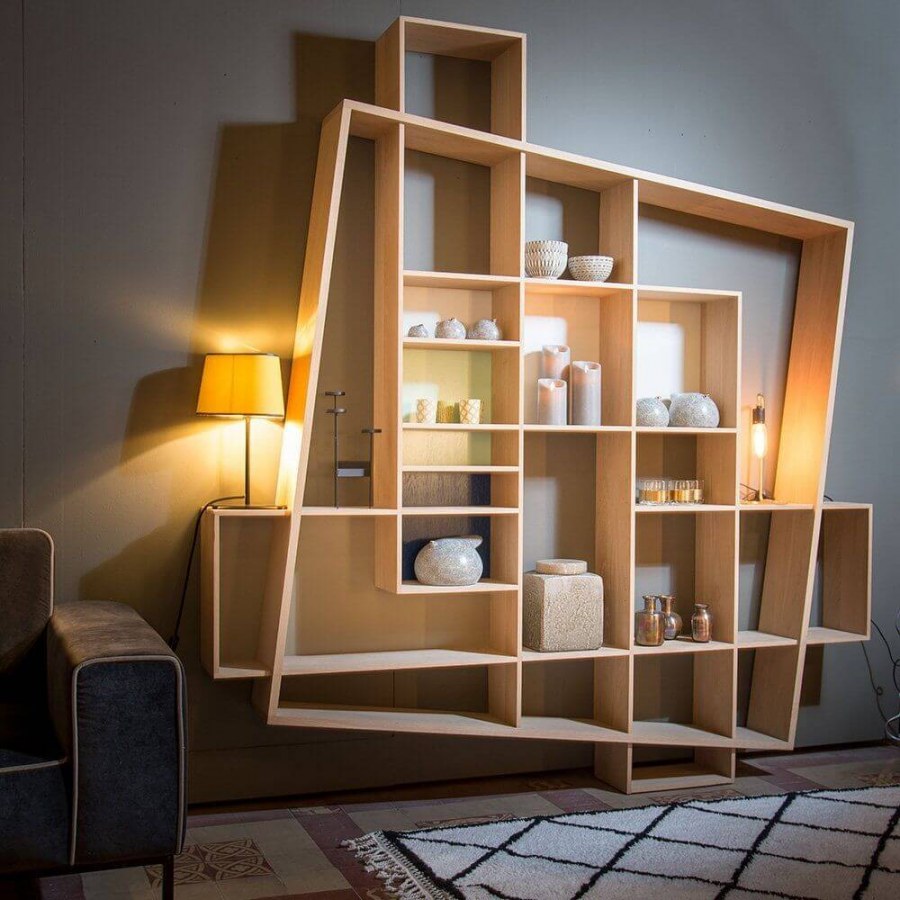 Необычные стеллажи