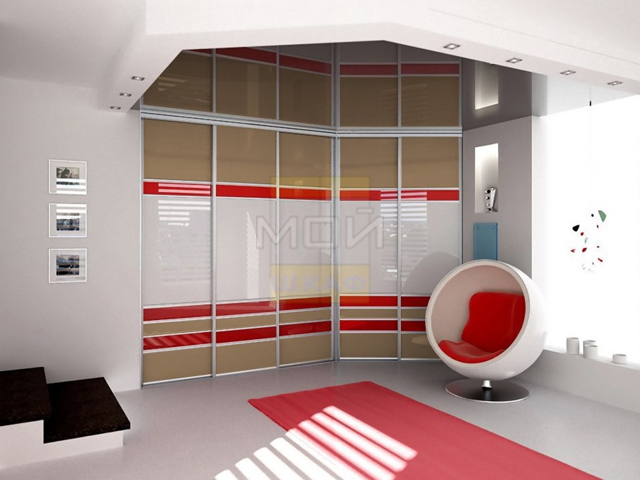 Необычные шкафы купе