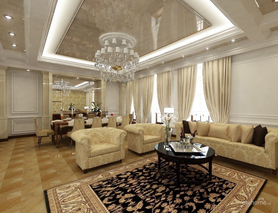 Роскошные потолки в го