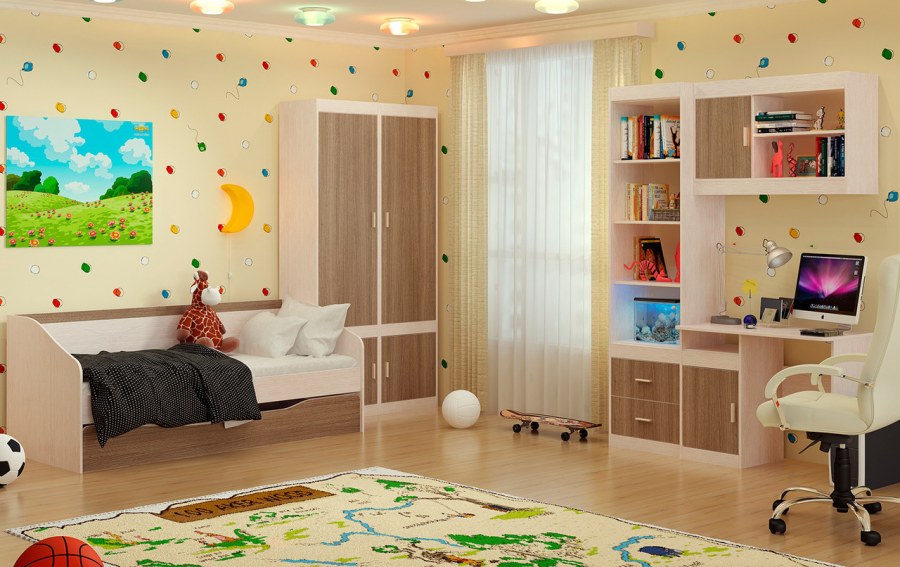 Детская кровать Паскаль (БТС)