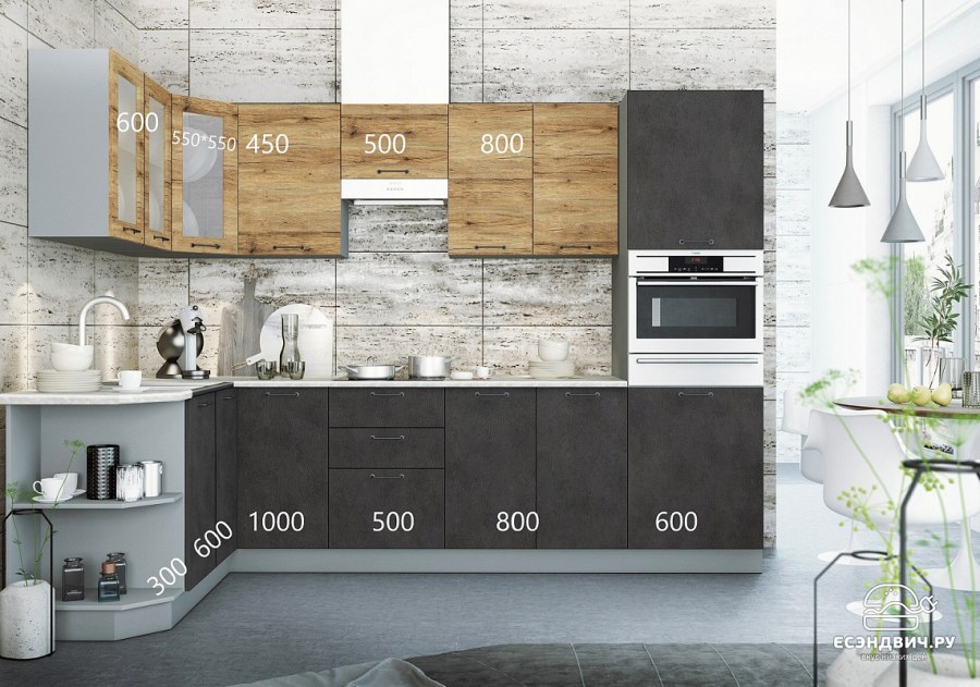 Кухня капри угловая ДСВ