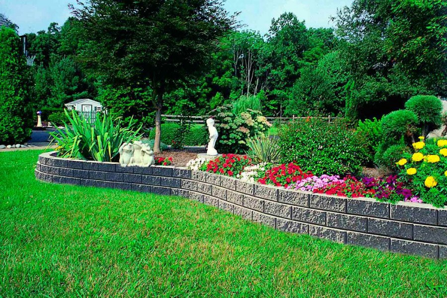 Декоративный цветник