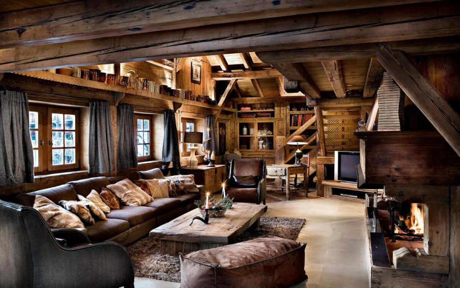 Альпийское Шале интерьер