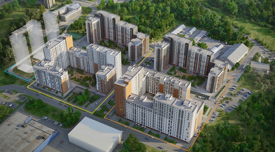 Жилой квартал Гренада в Северном Бутово