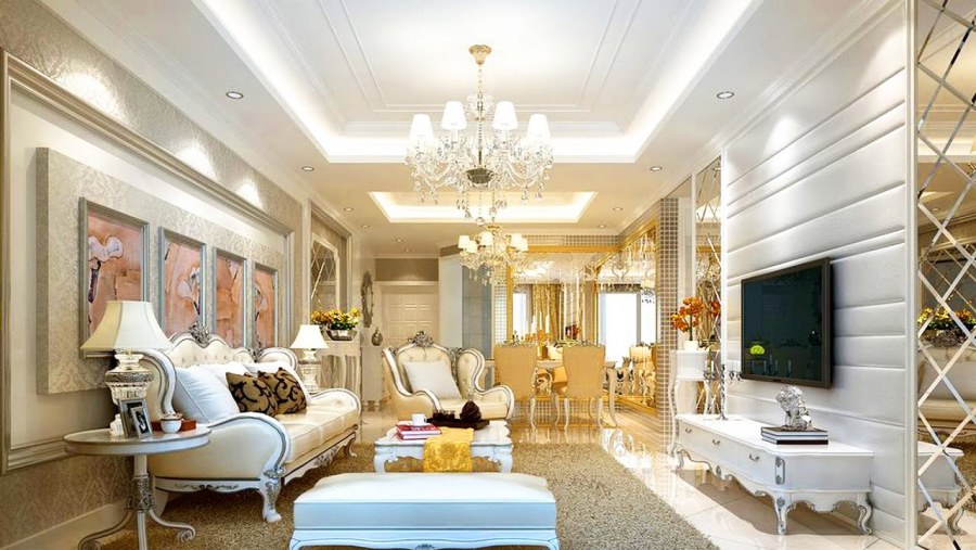 Неоклассицизм в интерьере 20 век