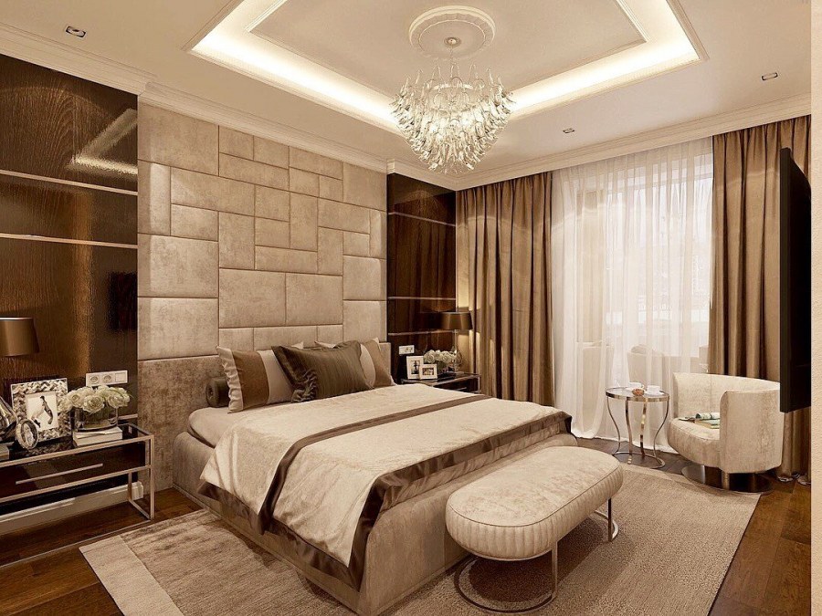 Интерьер спальни 2019