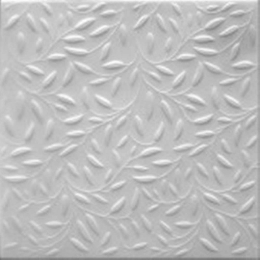 Плита потолочная экструдированная шторм 2 м2 цвет перламутровый