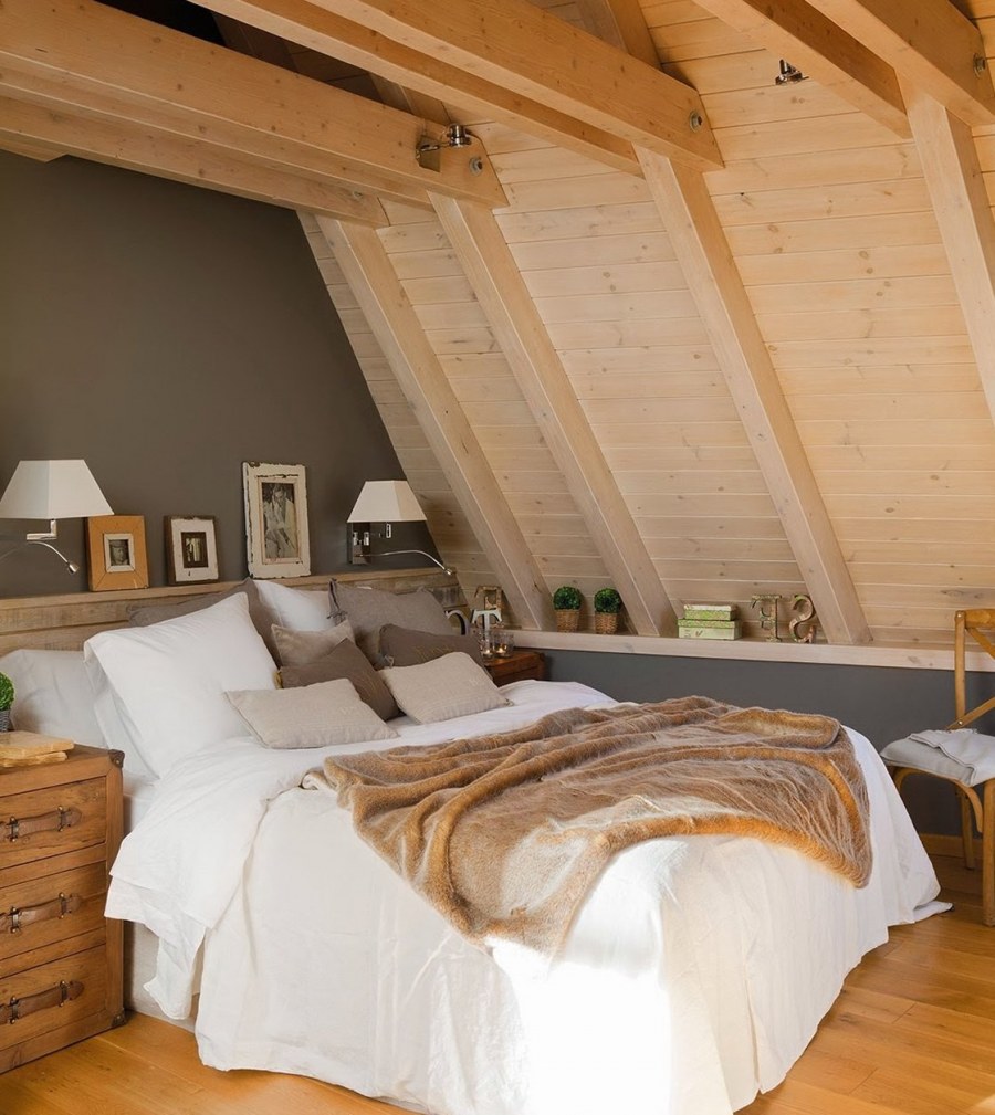 Интерьер деревянного дома