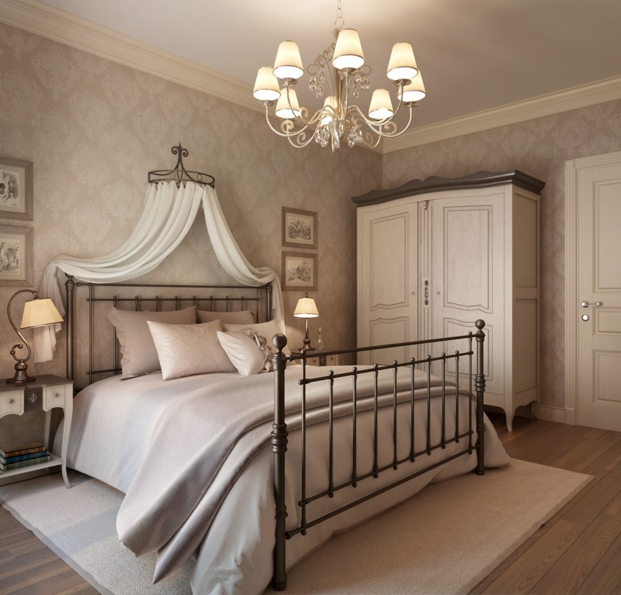 Спальня в стиле Винтаж