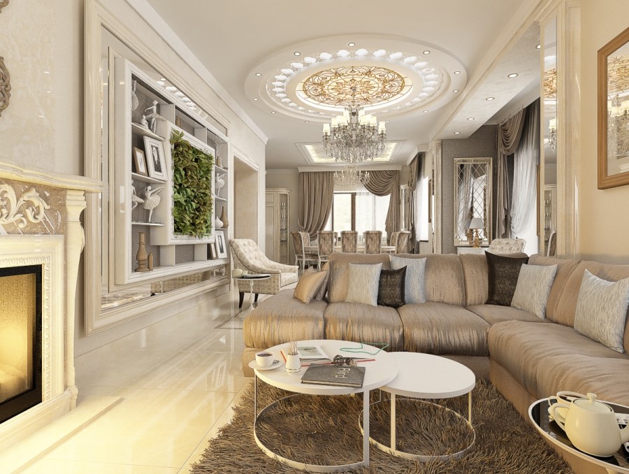 Гостиная Неоклассика