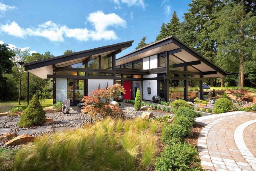 Фахверк одноэтажный Хуф Хаус